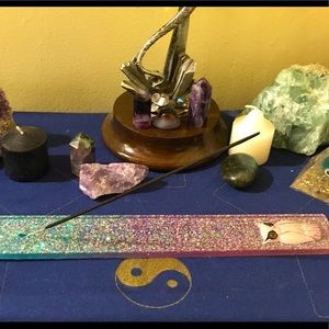 Beautiful Handmade Owl Incense Burner